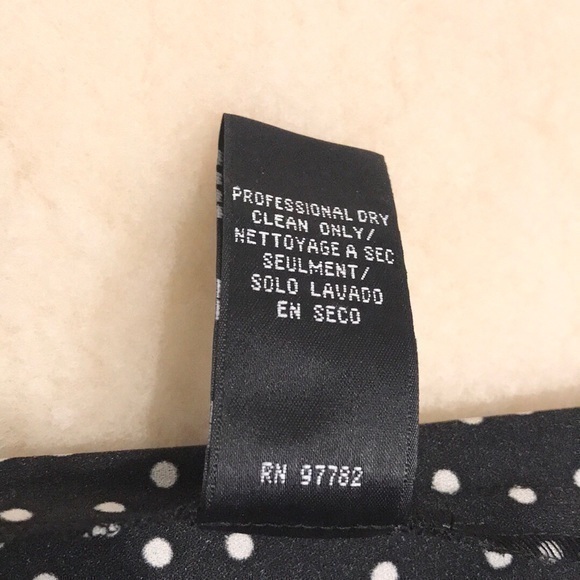 JILL Jill Stuart Wide Leg Polka Dot Pants. 2 - Picture 7 of 10